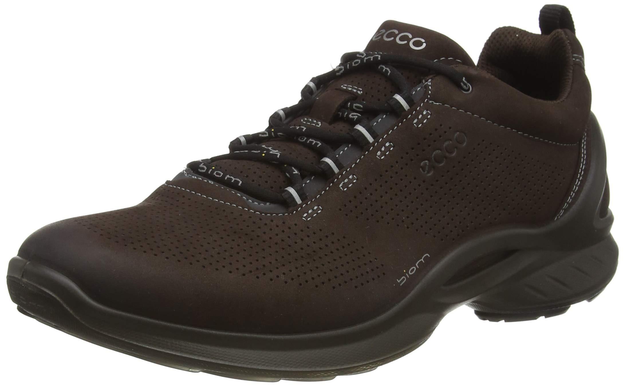 Ecco Leather Mens Biom Fjuel Perforated Walking Shoe for Men - Save 8% ...