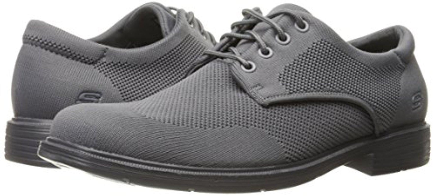 Skechers Caswell Aleno Oxford in Grey 