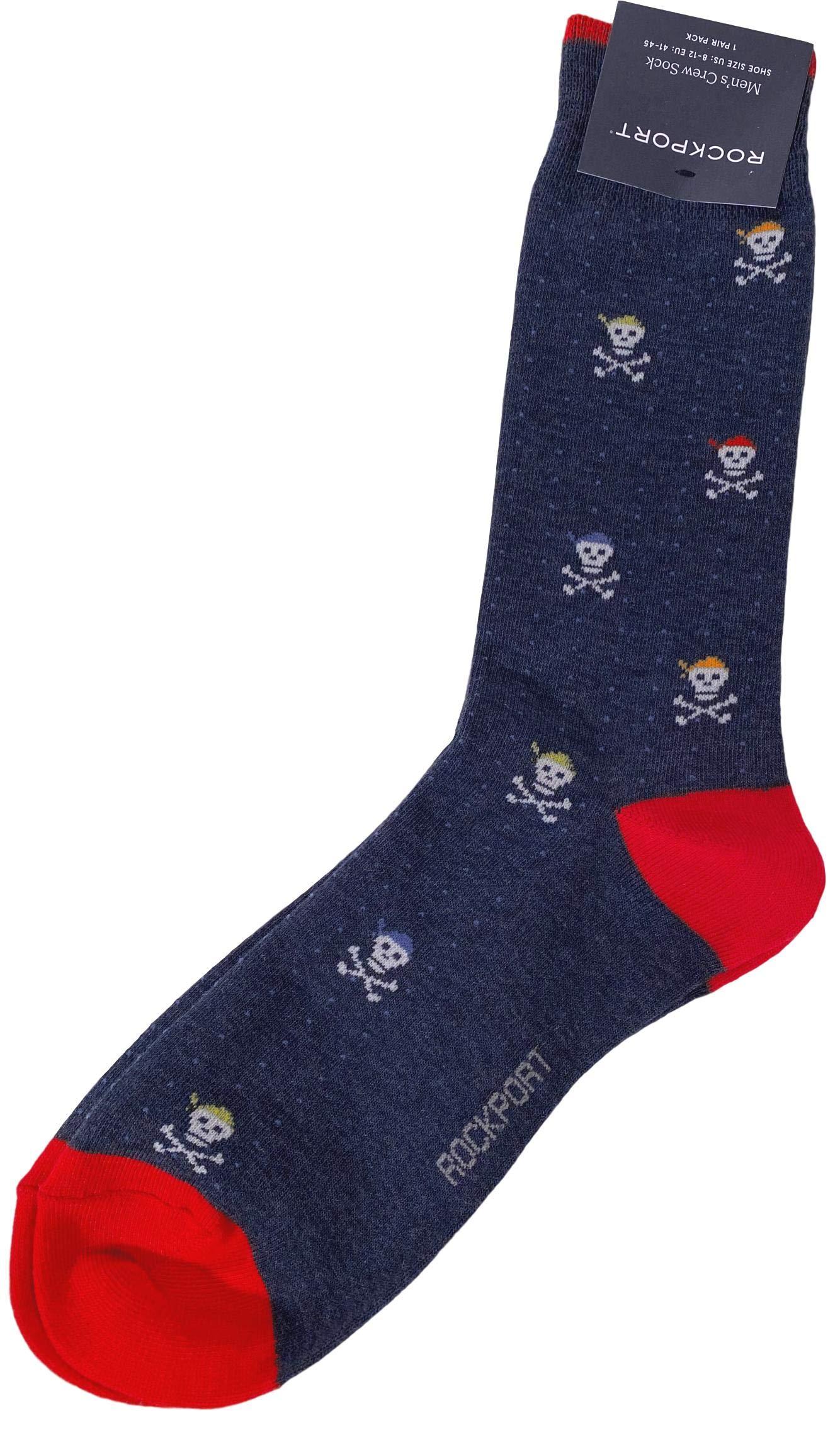 Rockport Men s Skull Print Pin Dot Dress Socks One Size in Blue for Men Lyst UK