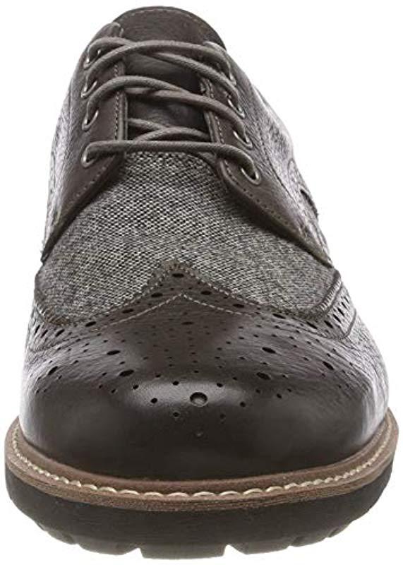 clarks men's walbeck edge ii derbys