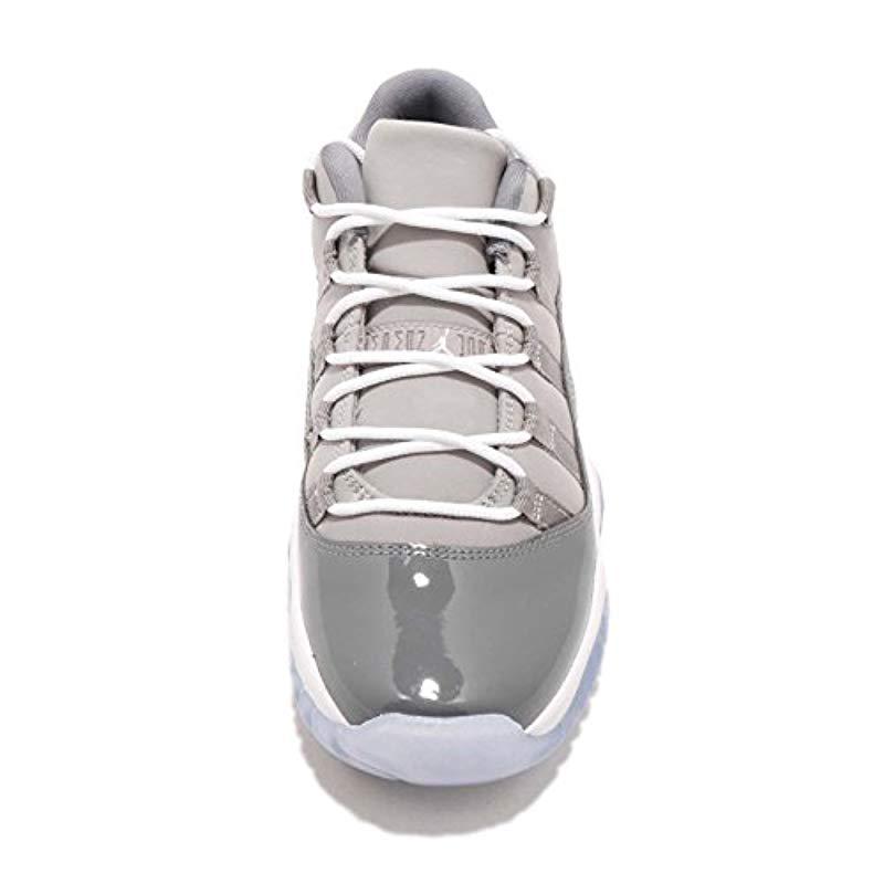 retro 11 grey low