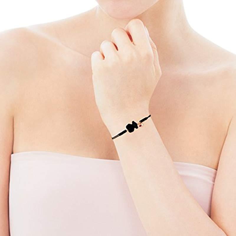 Onix Pulseras Tous Goma Pulsera New Tibet De Plata Vermeil