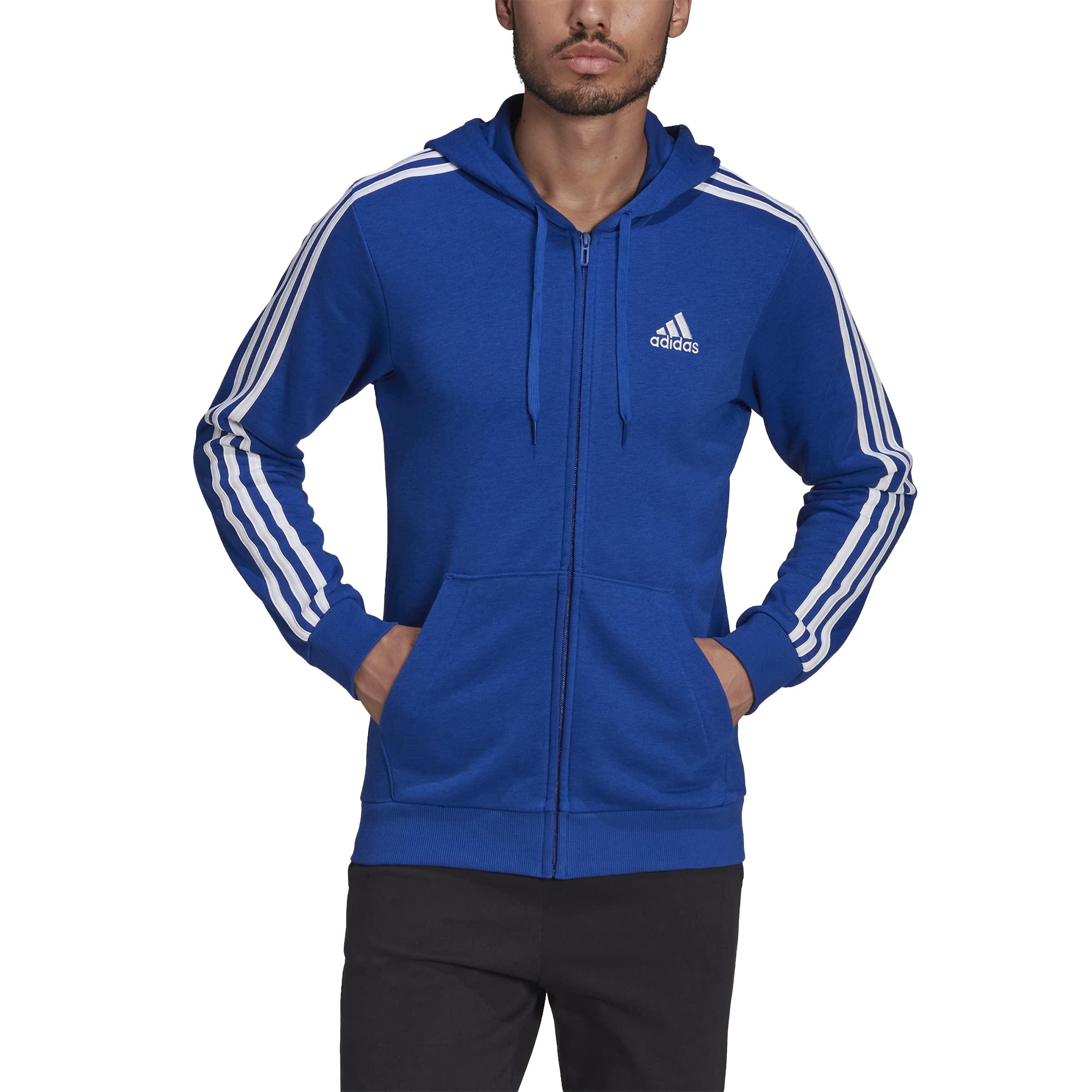 Full Zip Hoodie Adidas Pullover Streifen Herren Amazon Adidas
