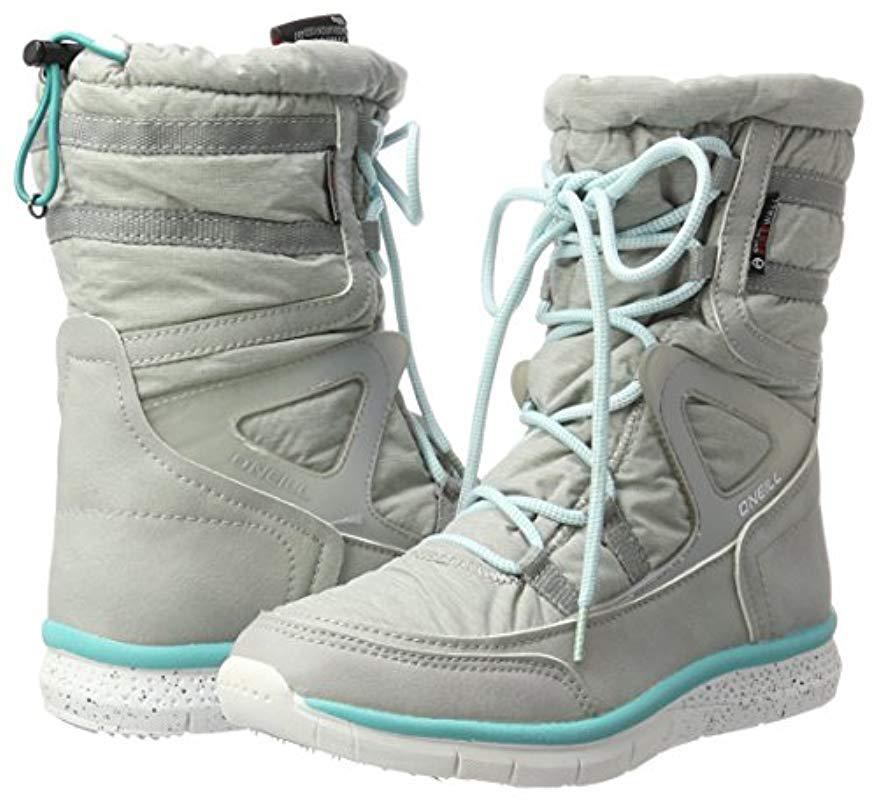O'neill Sportswear Synthetic Zephyr Lt Snowboot W Nylon Snow Boots in Grey  (Light Grey) (Grey) - Lyst