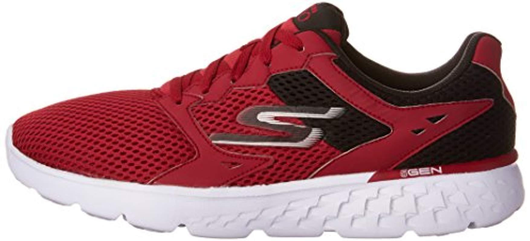 skechers go run 400 mujer rojas