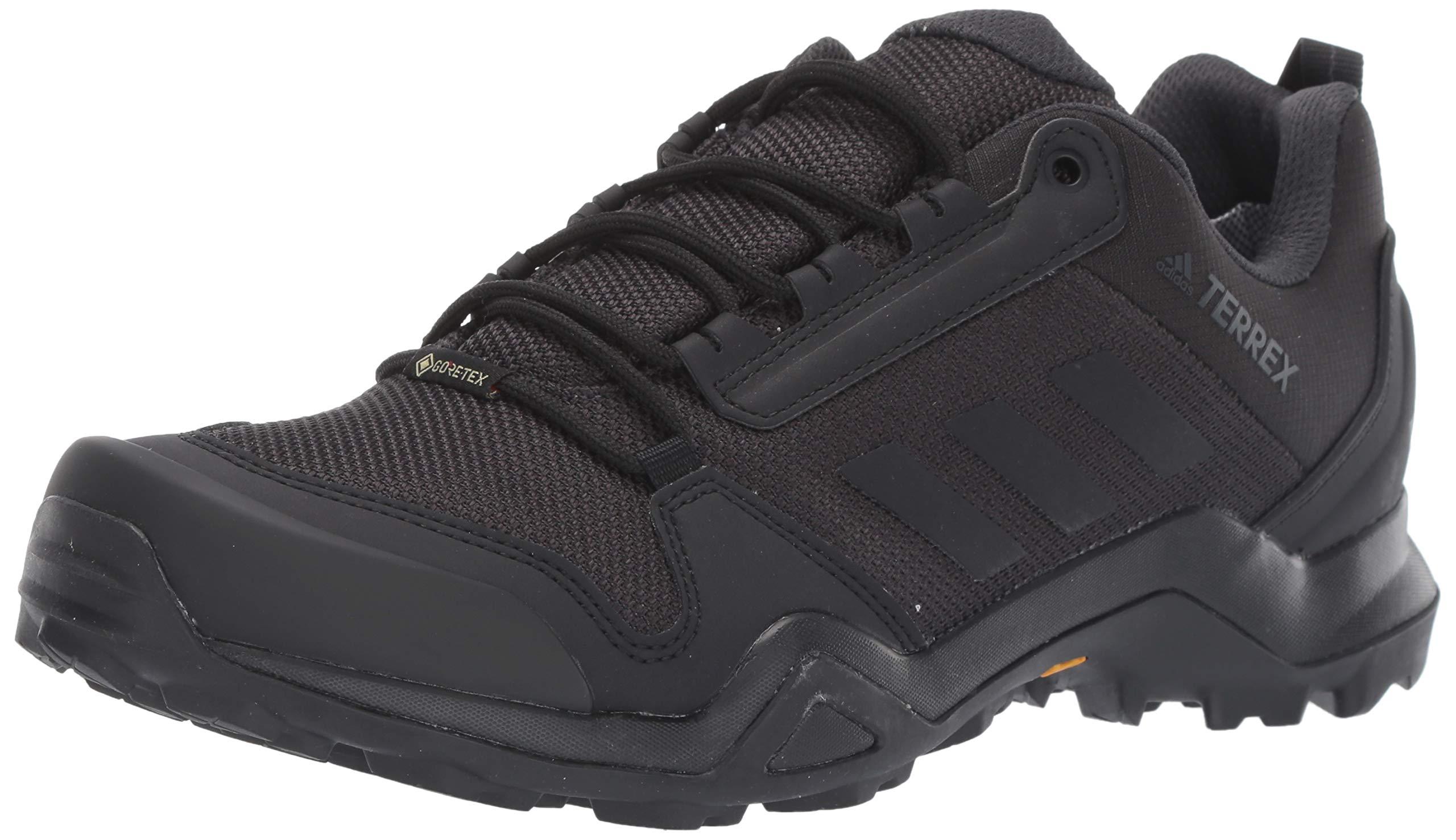 adidas Originals Lace Terrex Ax3 Gtx Hiking Boot in Black/Black/Carbon ...
