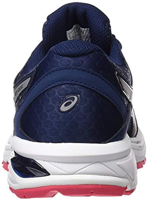 Asics Rubber Gt 1000 6 Running Shoes T7a9n In Blue Lyst