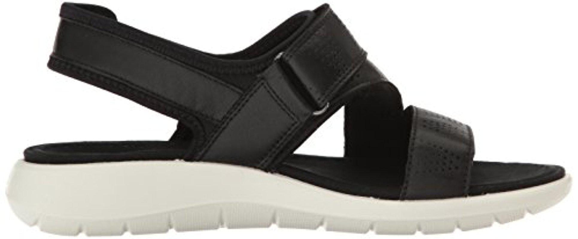 ecco soft 5 cross strap sandal