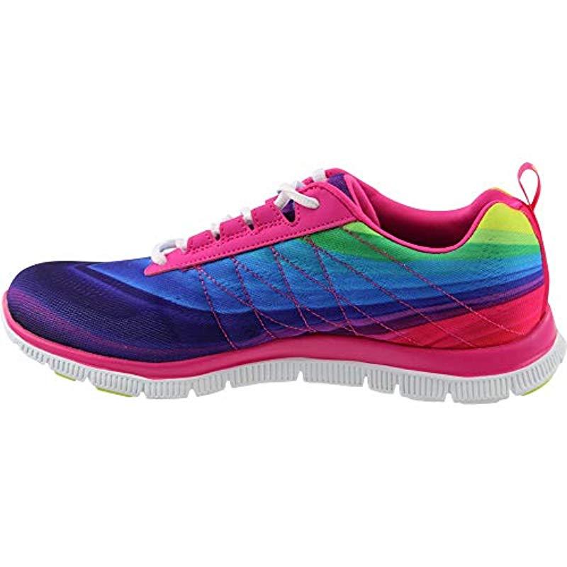 skechers sport women's pretty please flex appeal fashion sneaker