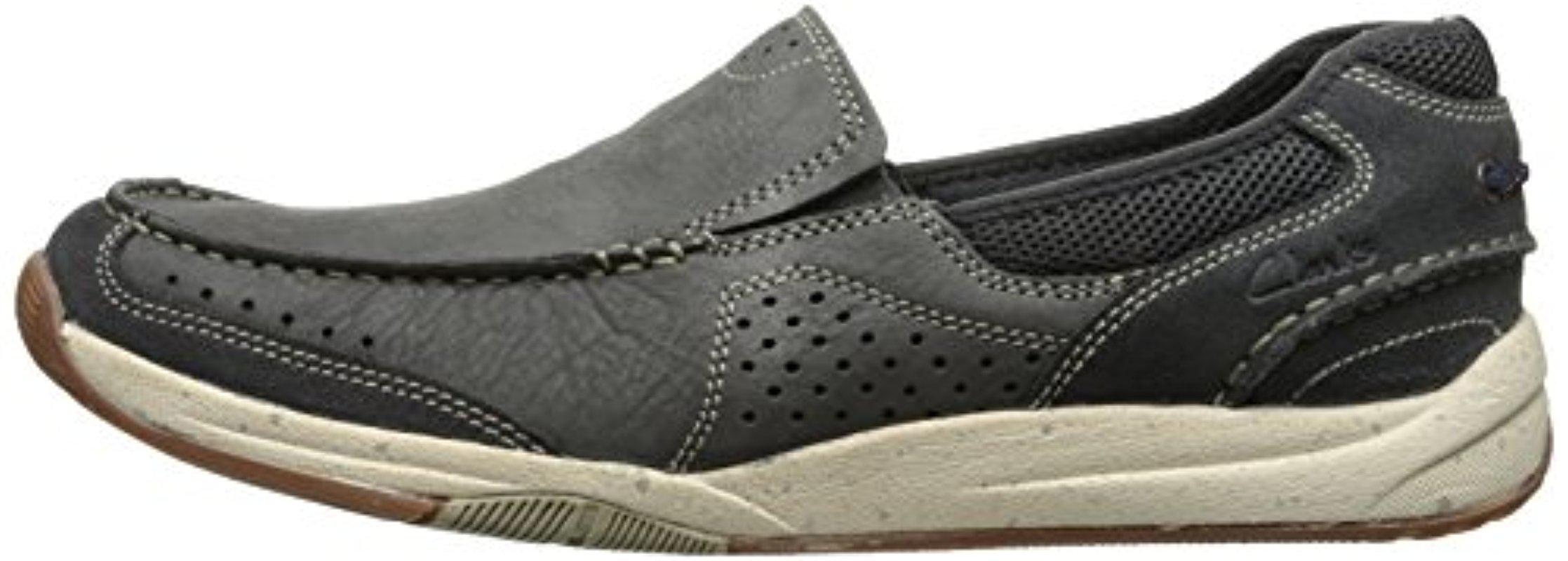 clarks waterproof slip on shoes