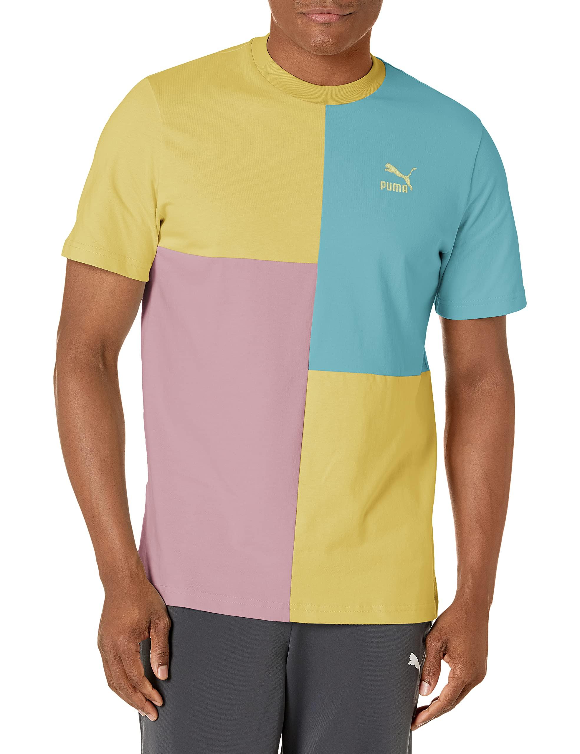 PUMA Baumwolle Classics Patchwork Tee T-Shirt für Herren | Lyst DE