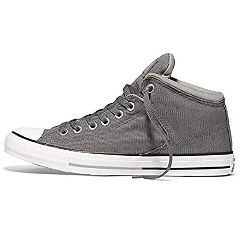 dark grey high tops