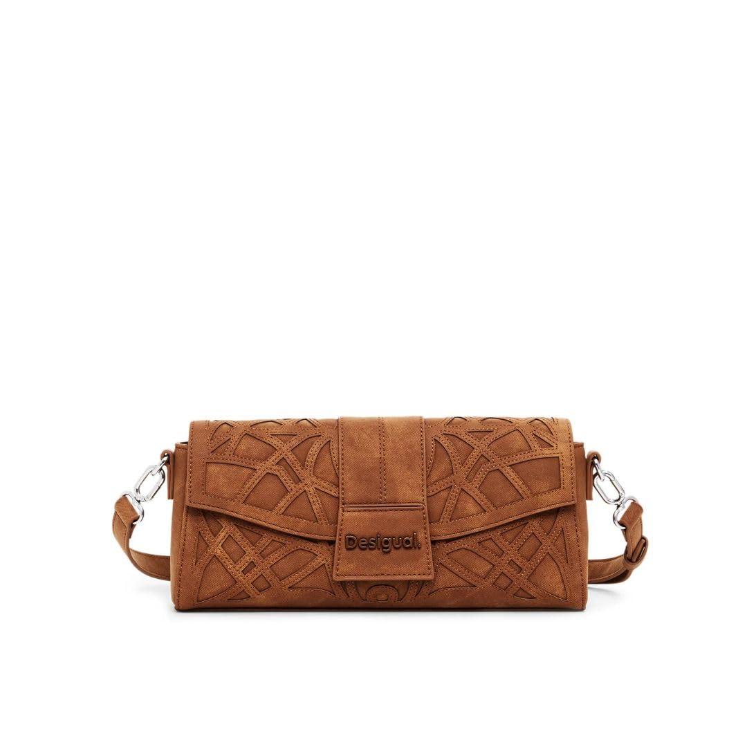 Desigual Accessories Pu Shoulder Bag in Brown Lyst UK