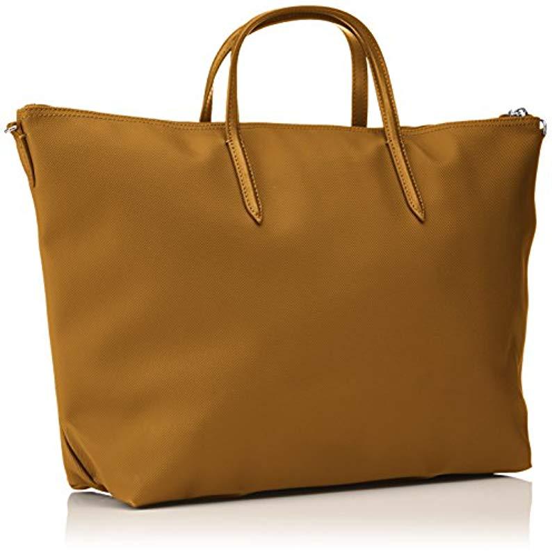 Sac cabas Daily Classic Lacoste Rouge | Galeries Lafayette