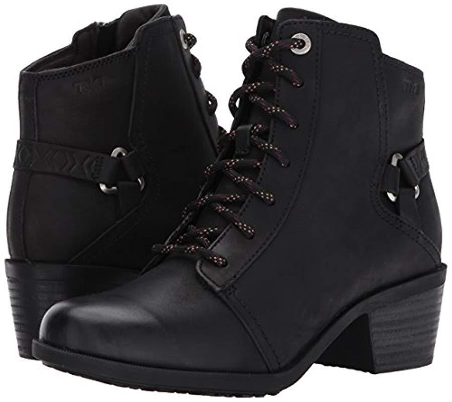 teva foxy bootie lace up