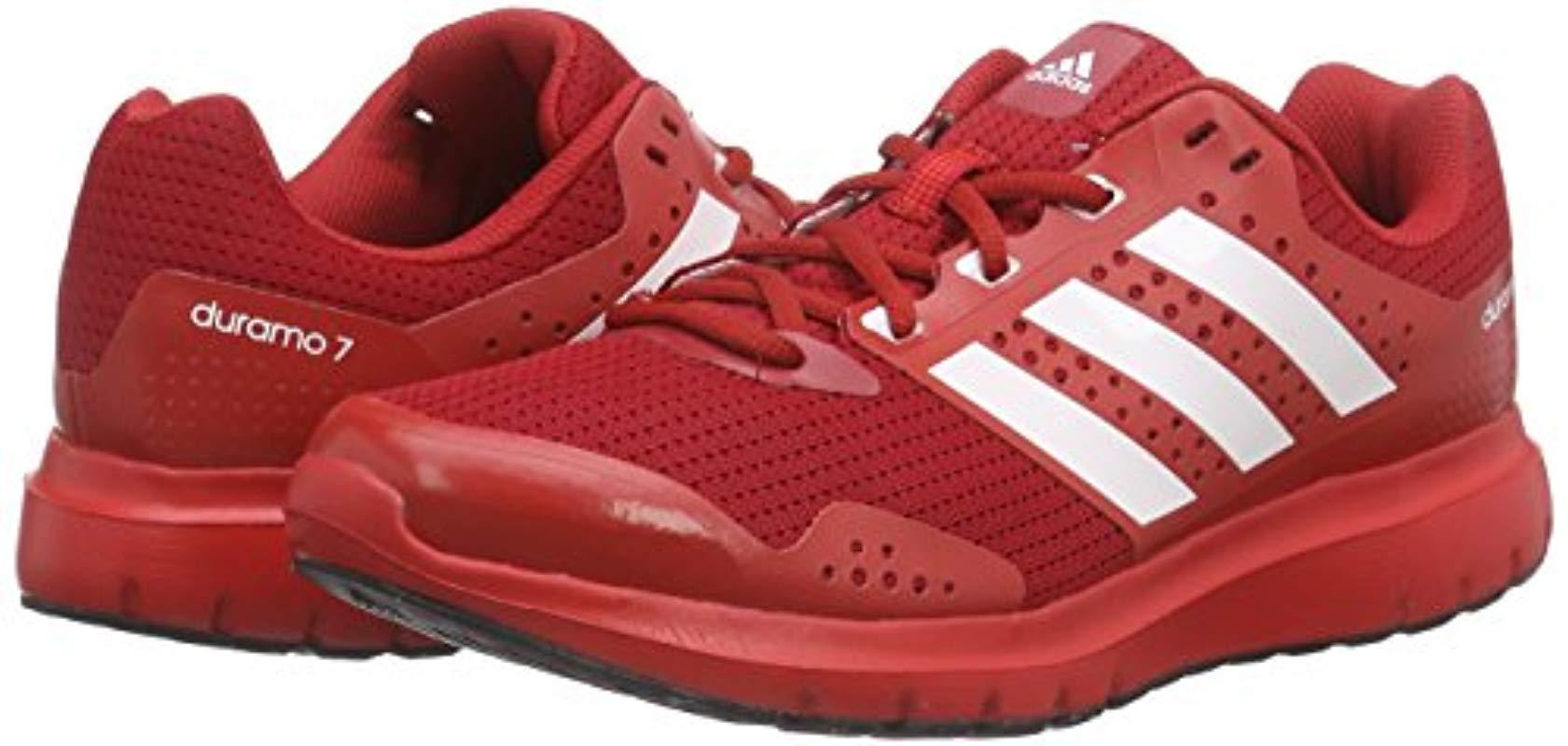 adidas Synthetic Duramo 7, Running Shoes, Red (vivid Red S13/ftwr  White/power Red), 7 Uk (40.5 Eu) for Men - Lyst