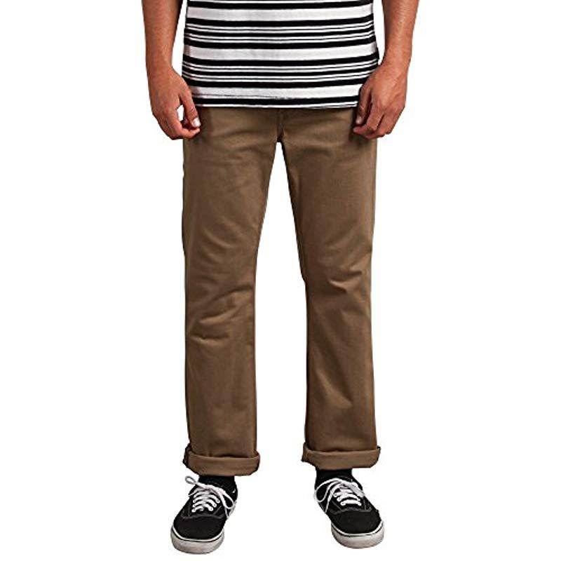 Volcom Denim Vorta 5 Pocket Slub Slim 