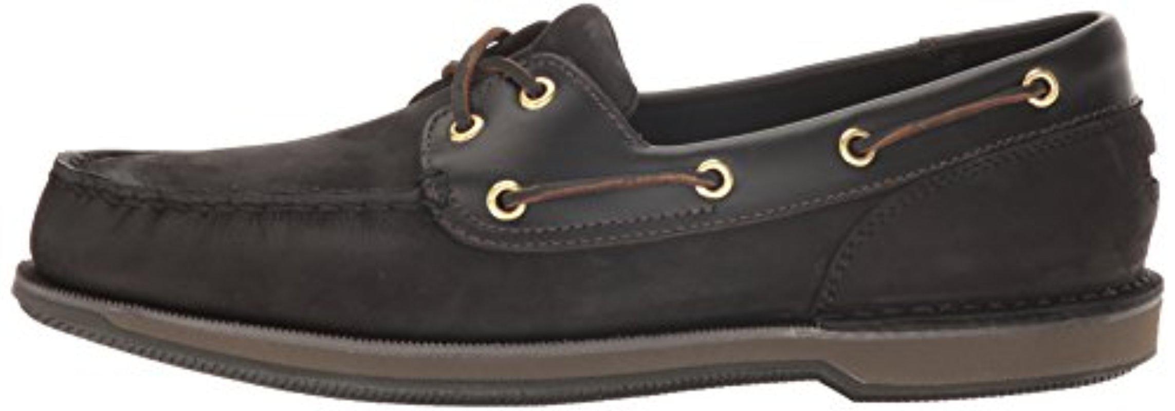 Rockport Mens Perth Pull Up Boat Shoe