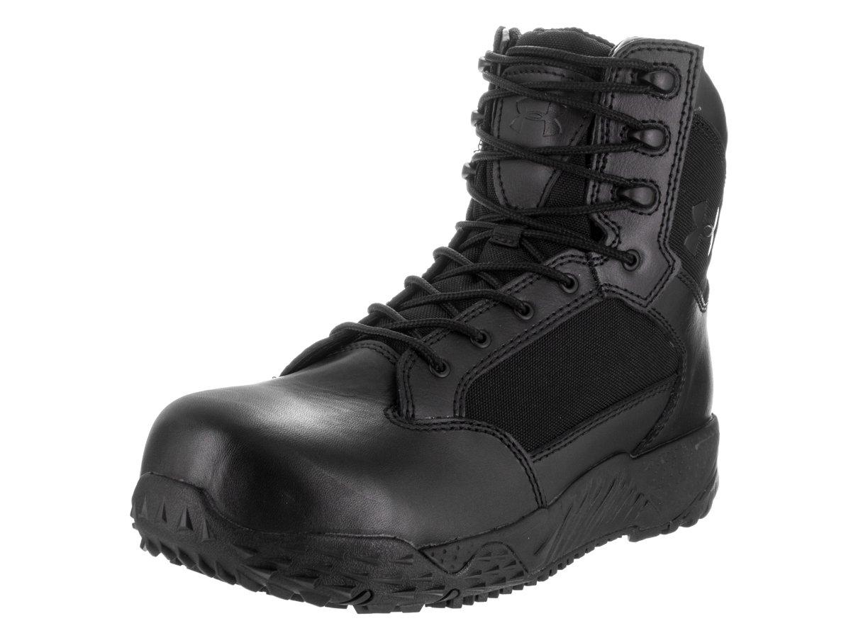 under armour black work boots