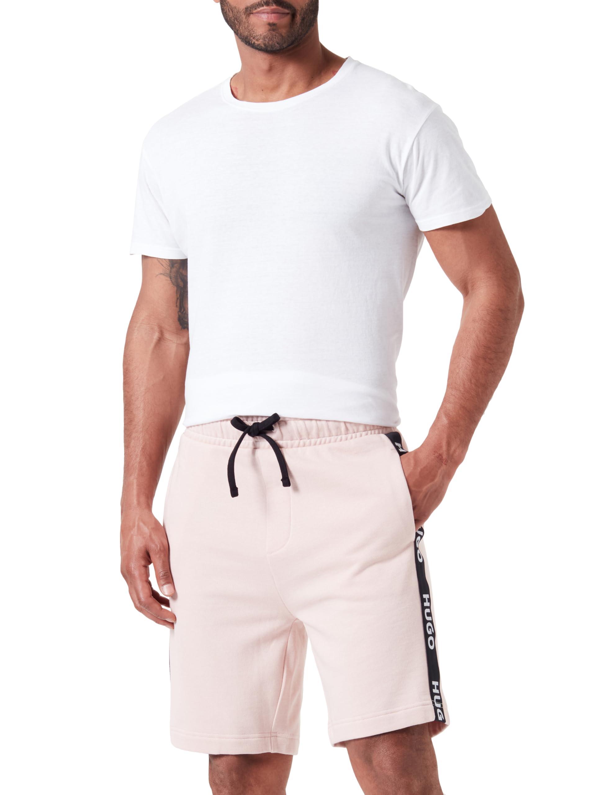 Mens white hugo boss shorts hot sale