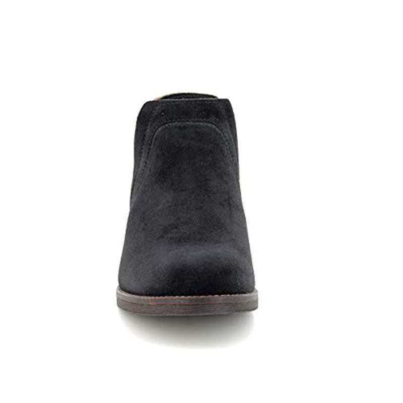 clarks demi beat black suede