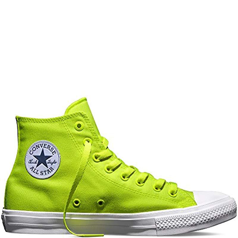 converse all star neon yellow