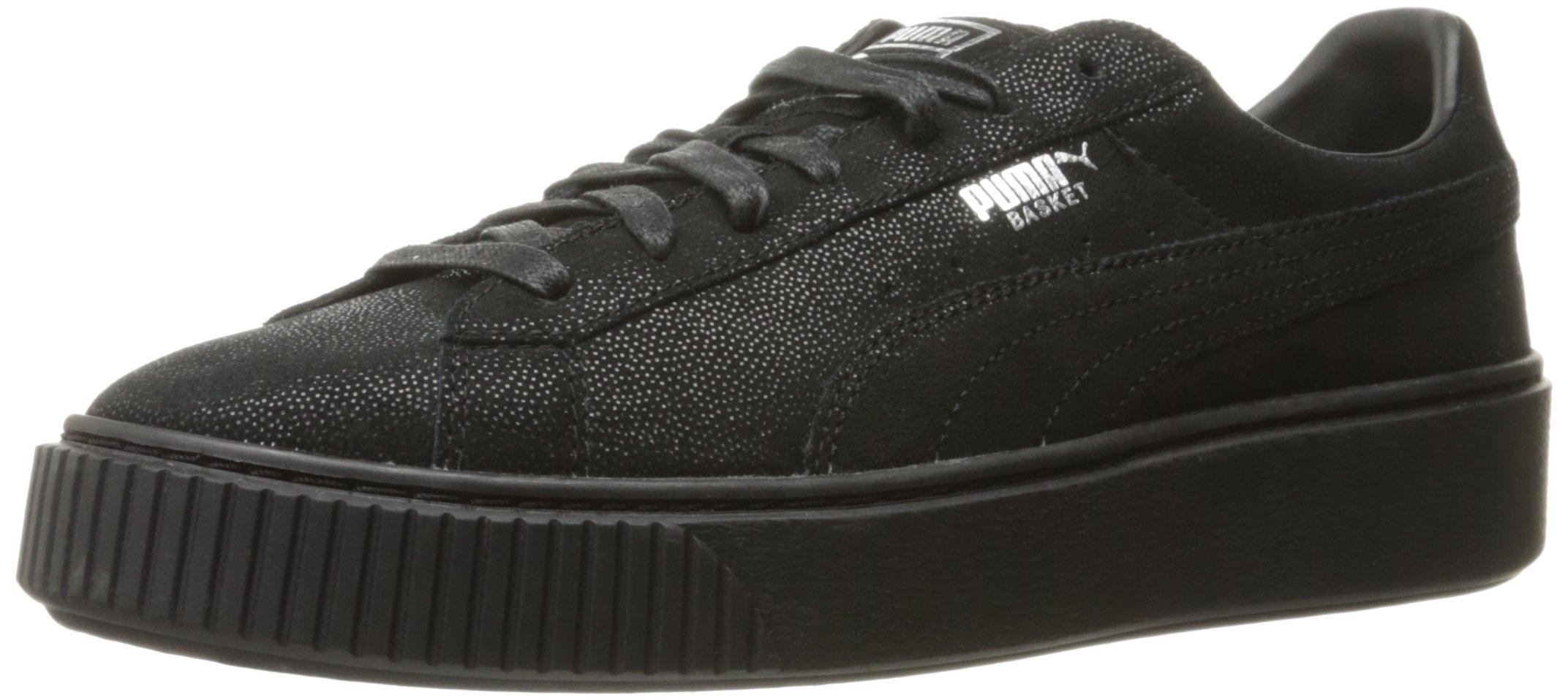 PUMA Basket Platform Reset Wn s Fashion Sneaker in Black Lyst UK