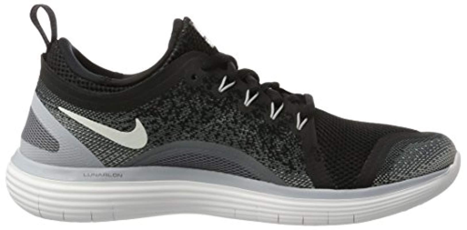 nike free run distance black