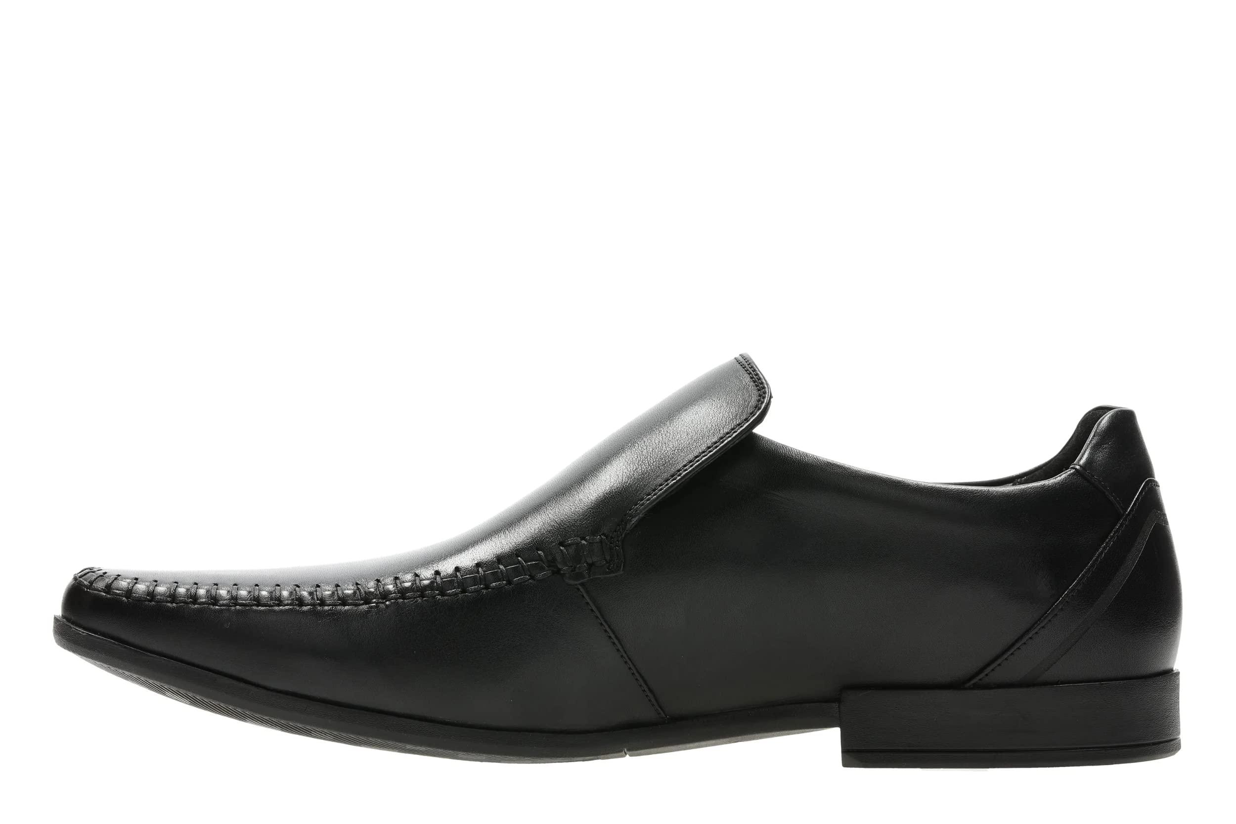 Plenarmøde Mysterium Flygtig Clarks Glement Seam Leather Slip-on Shoes in Black for Men | Lyst UK