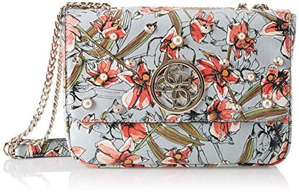 guess floral handbags