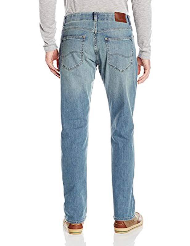 lee men's big and tall modern series athletic fit jean