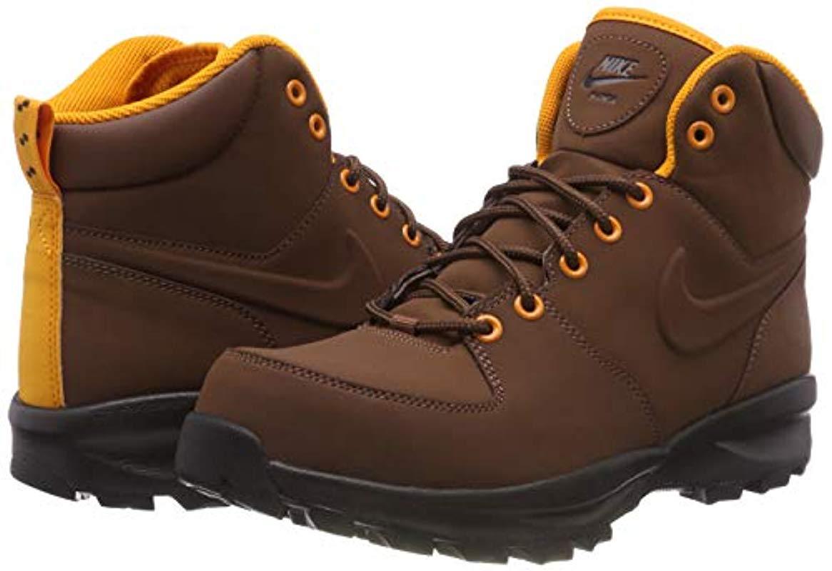 nike men's manoa leather hiking boot