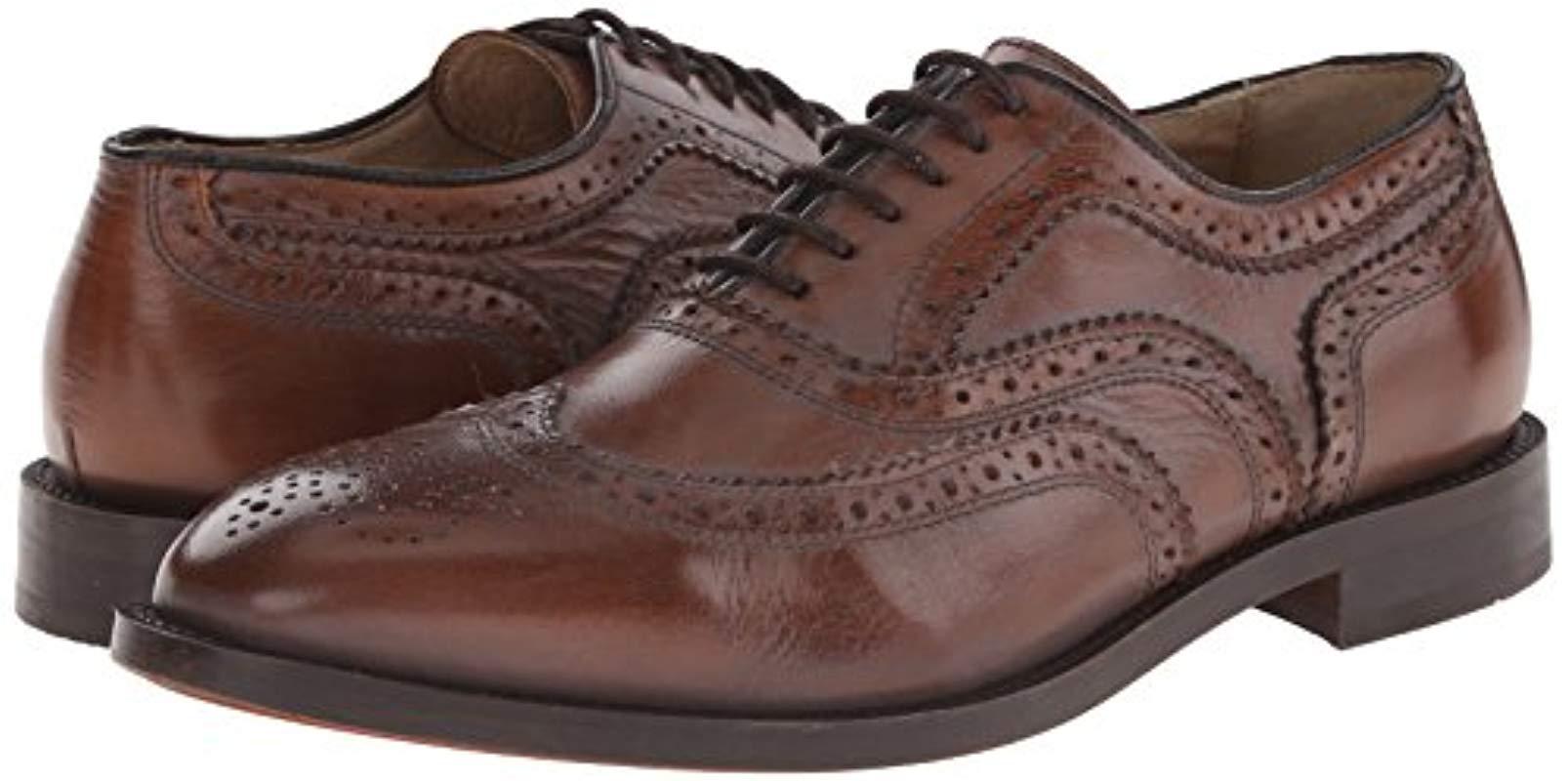 H by Hudson Leather Heyford Calf Oxford Shoe in Tan (Brown