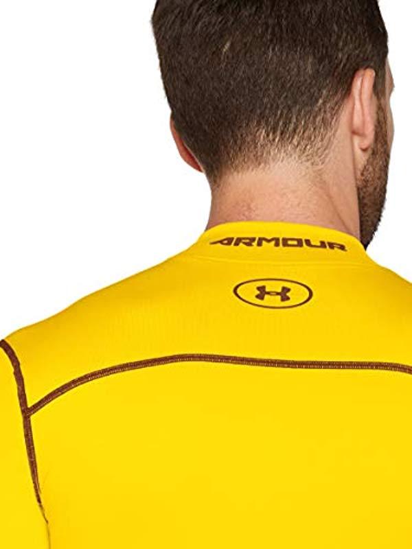 yellow under armour cold gear