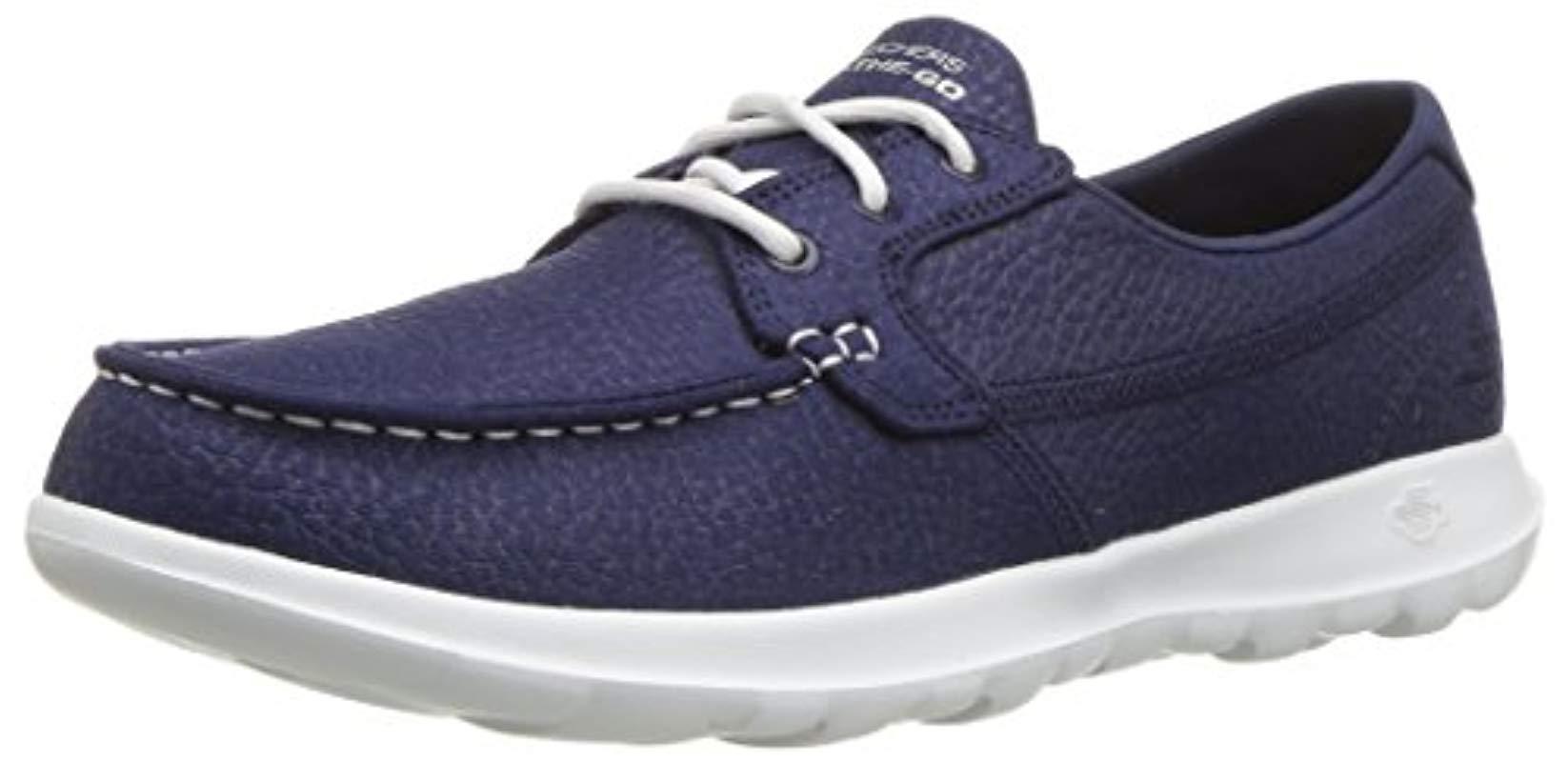 Go Walk Lite-eclipse Boat Shoe,navy 
