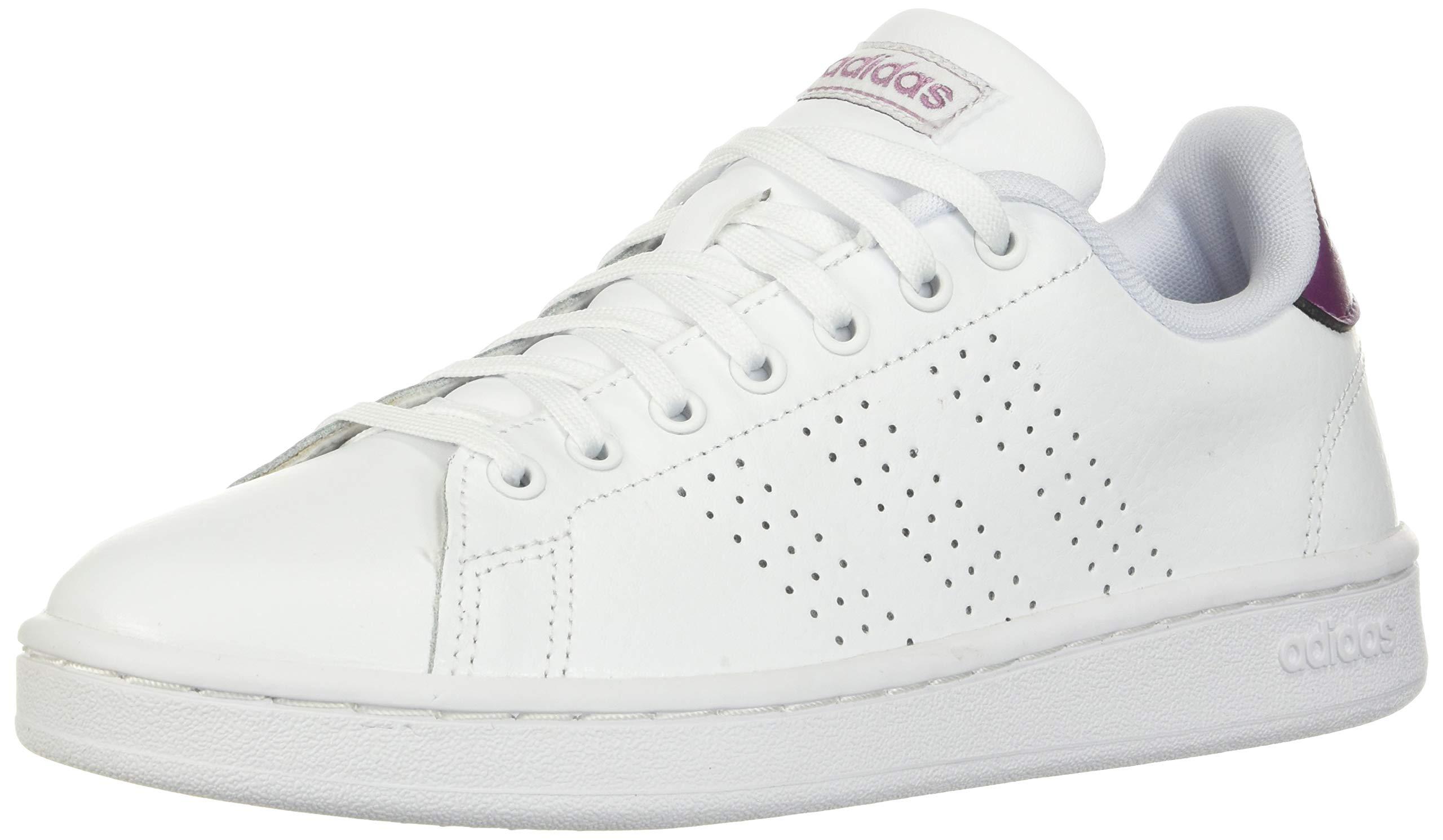 adidas Womens Advantage Sneaker in White/White/Cherry Metallic (White) -  Save 27% | Lyst