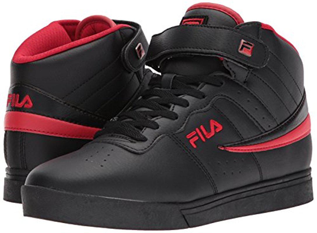 fila mens shoes red