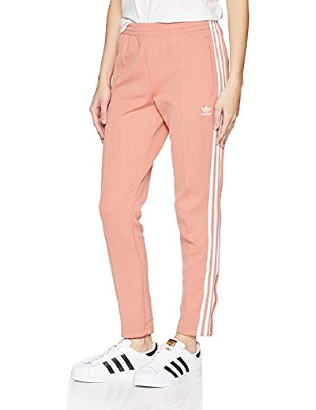 adidas ash pink track pants