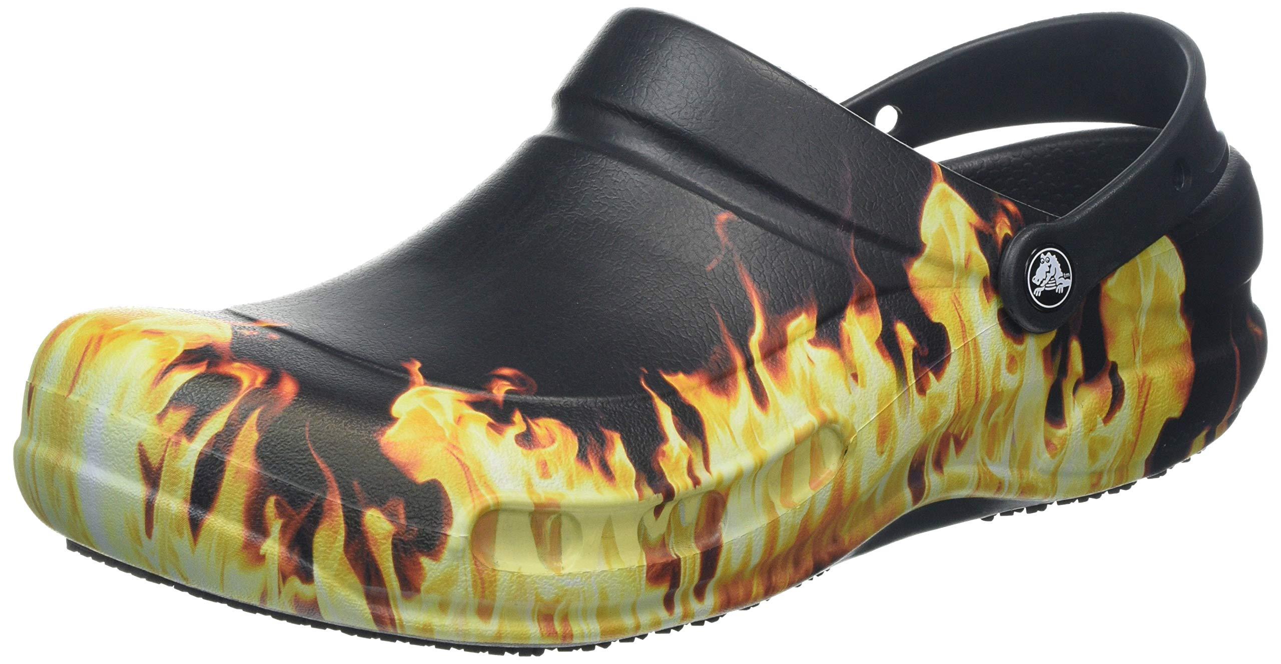 Crocs™ And Bistro Graphic Clog | Slip Resistant Work Shoe | Great Nursing  Or Chef Shoe in Black | Lyst