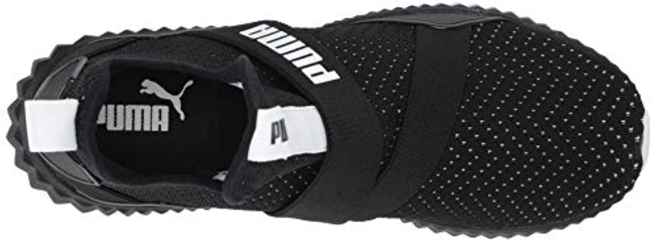 PUMA Defy Mid Core Shoes in Black/White (Black) | Lyst