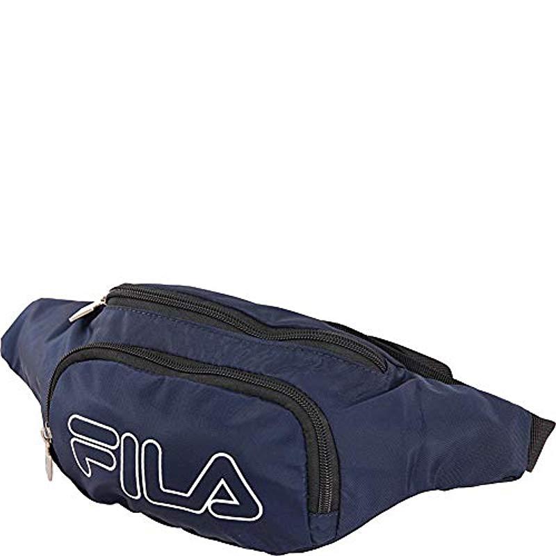 fila fanny pack black