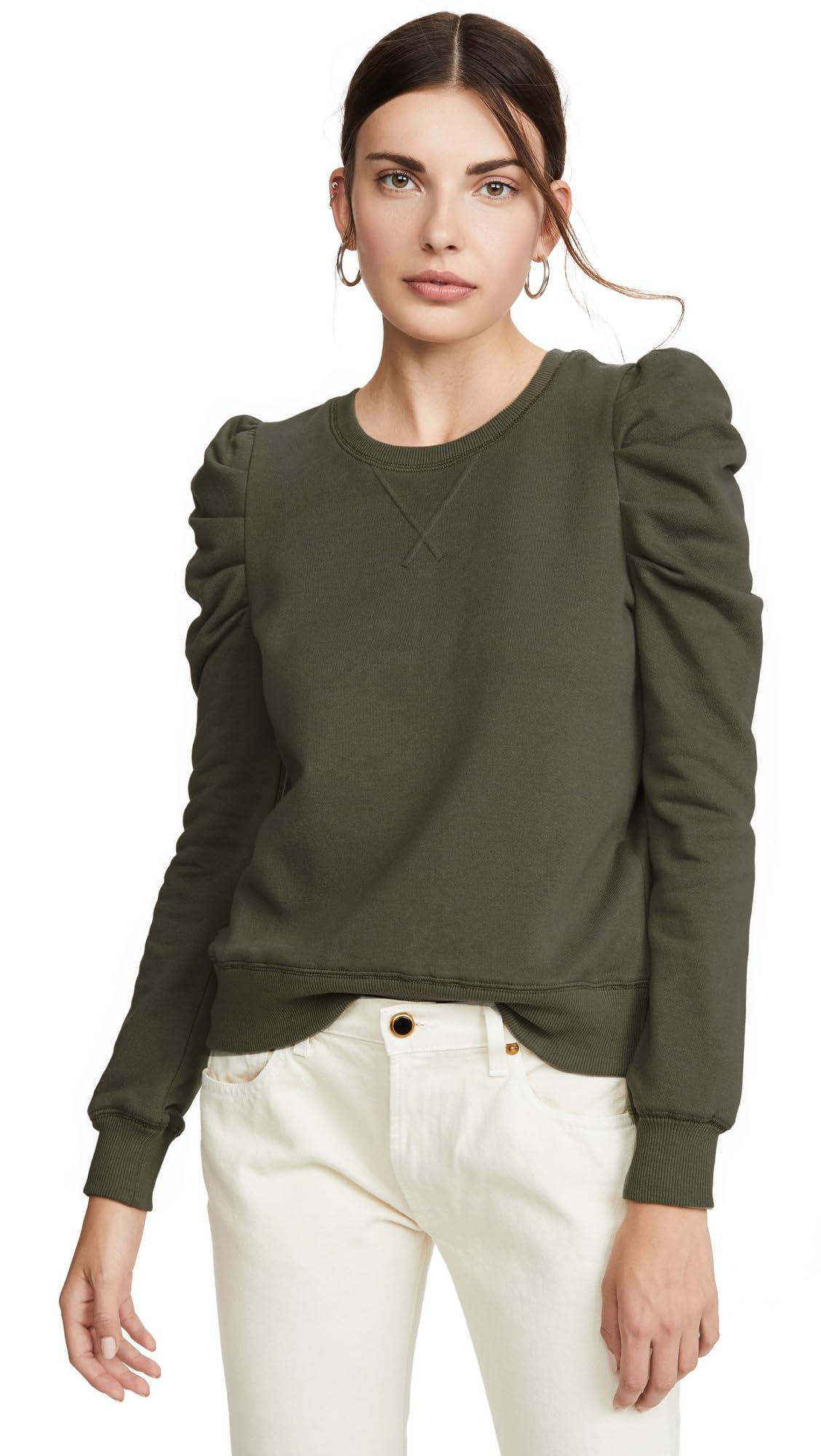 rebecca minkoff janine puff sleeve hoodie