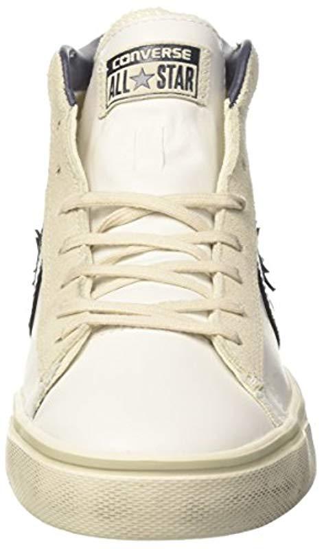 converse lifestyle pro lthr vulc mid