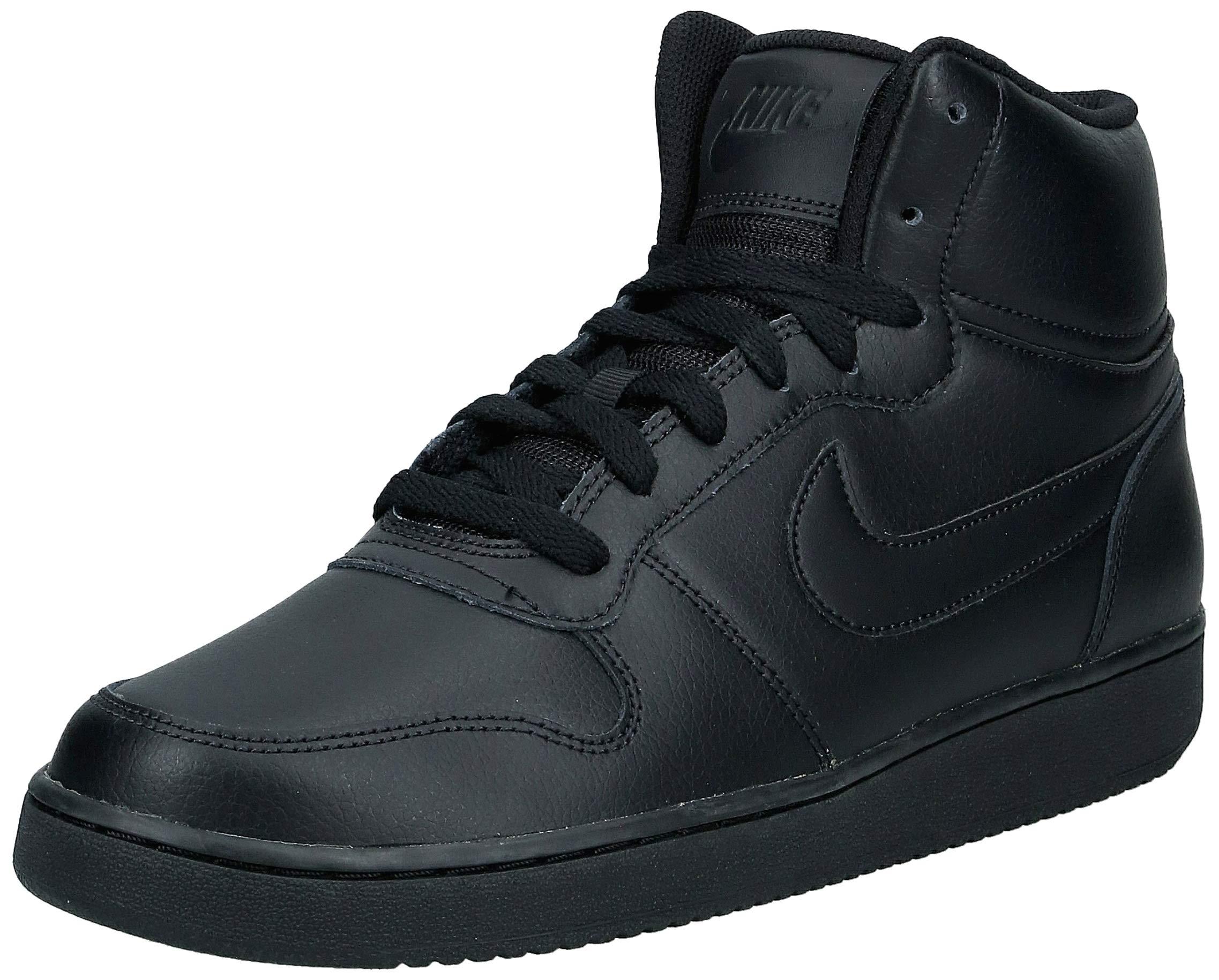 Nike Ebernon Mid Basketball Shoes in Black for Men | Lyst UK