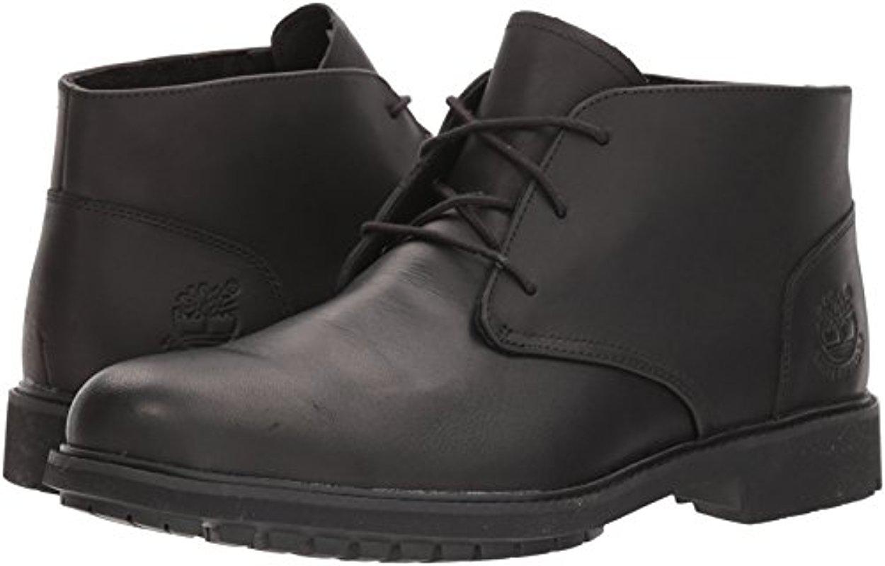 Timberland Leather Earthkeepers Stormbuck Chukka in Black for Men - Lyst