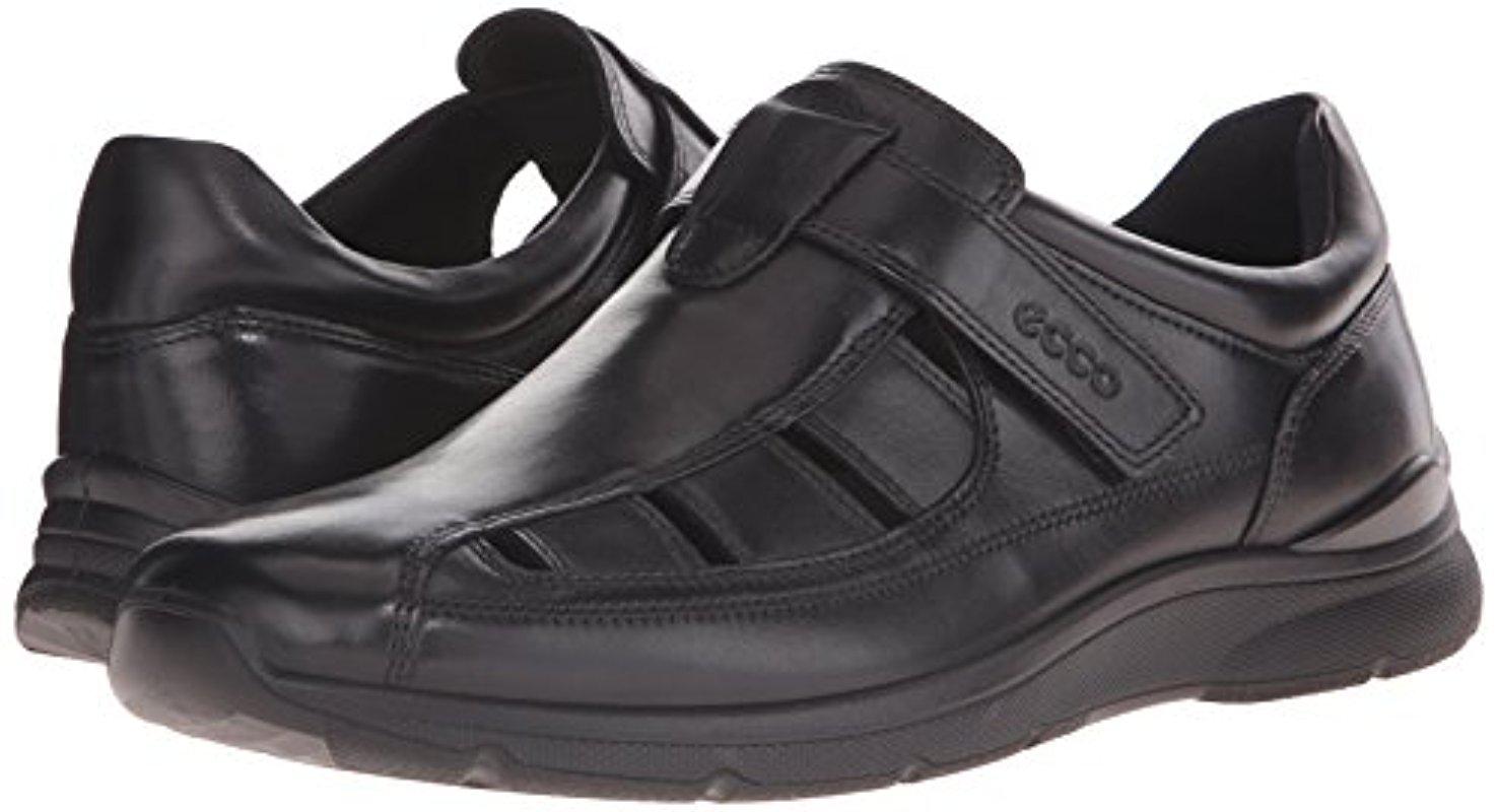 Ecco Fisherman Sandal in Black for Men | Lyst