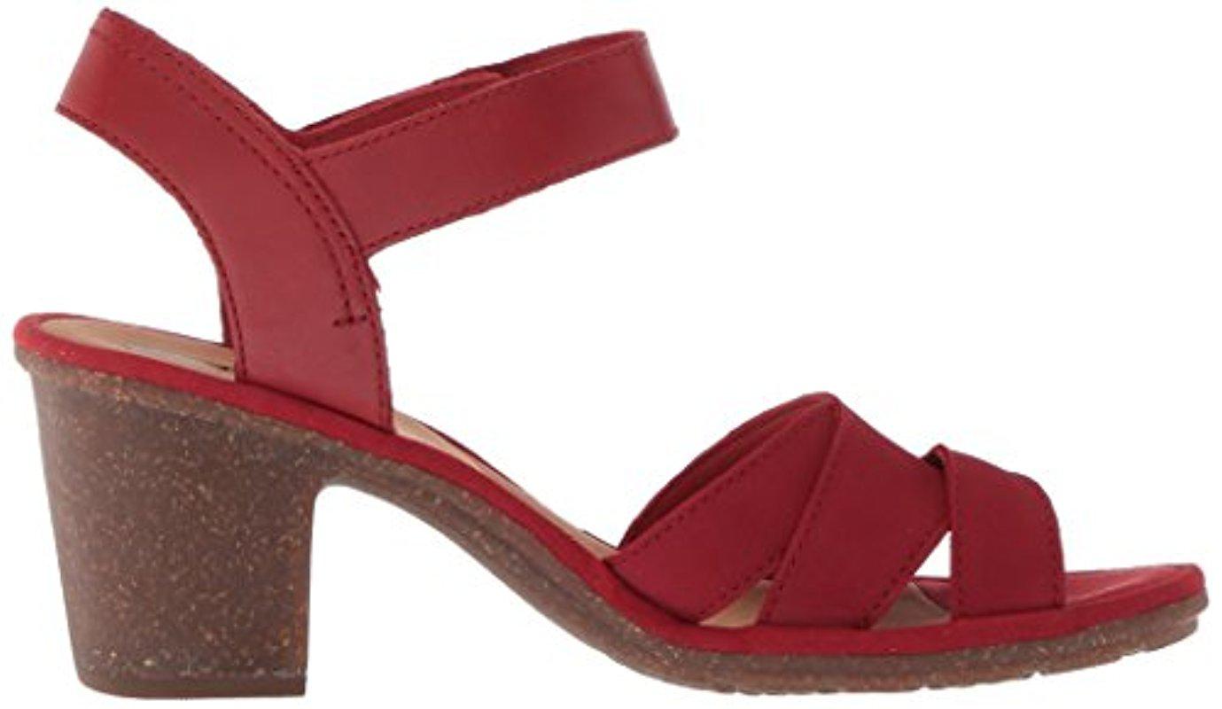 clarks women's sashlin jeneva heeled sandal