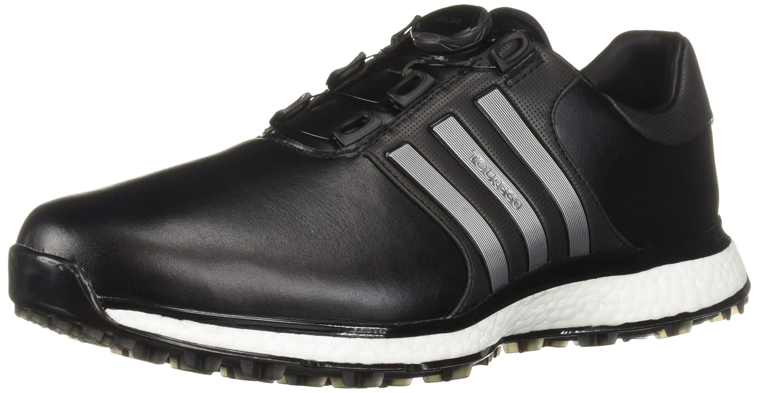 adidas Leather Tour360 Xt Spikeless Boa Golf Shoe in Black for Men - Save  45% | Lyst