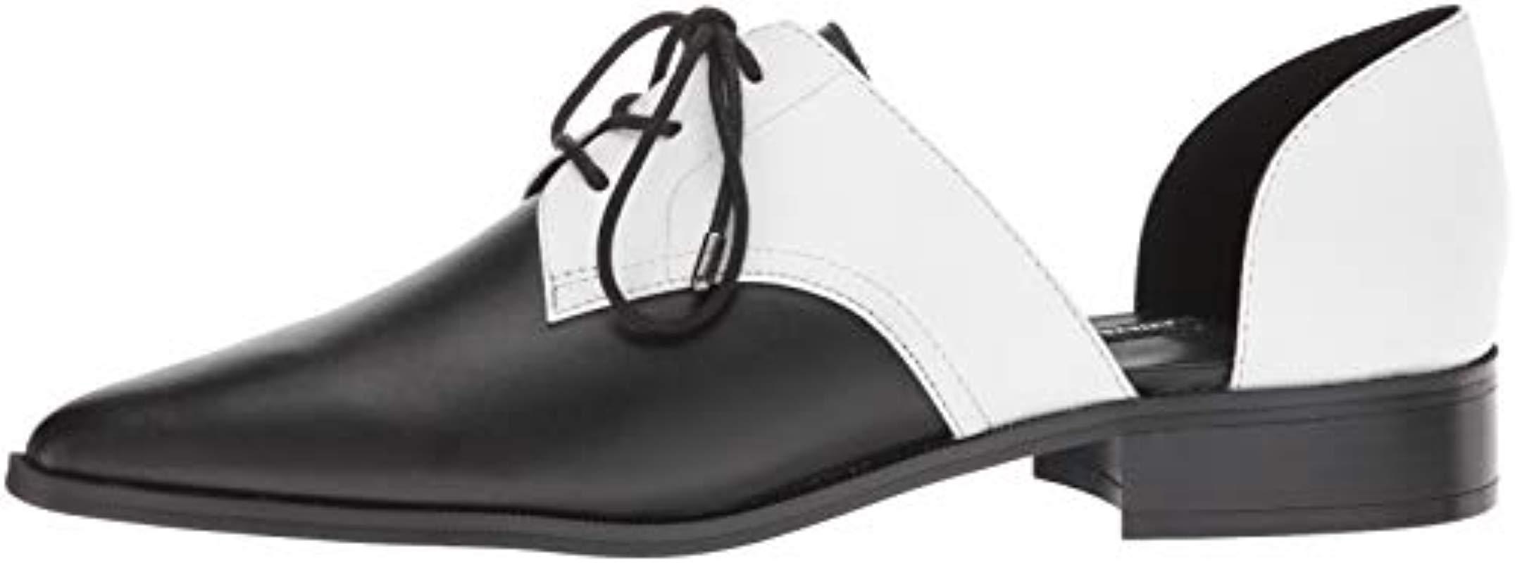 NINE WEST Womens Watervelt Leather Oxford