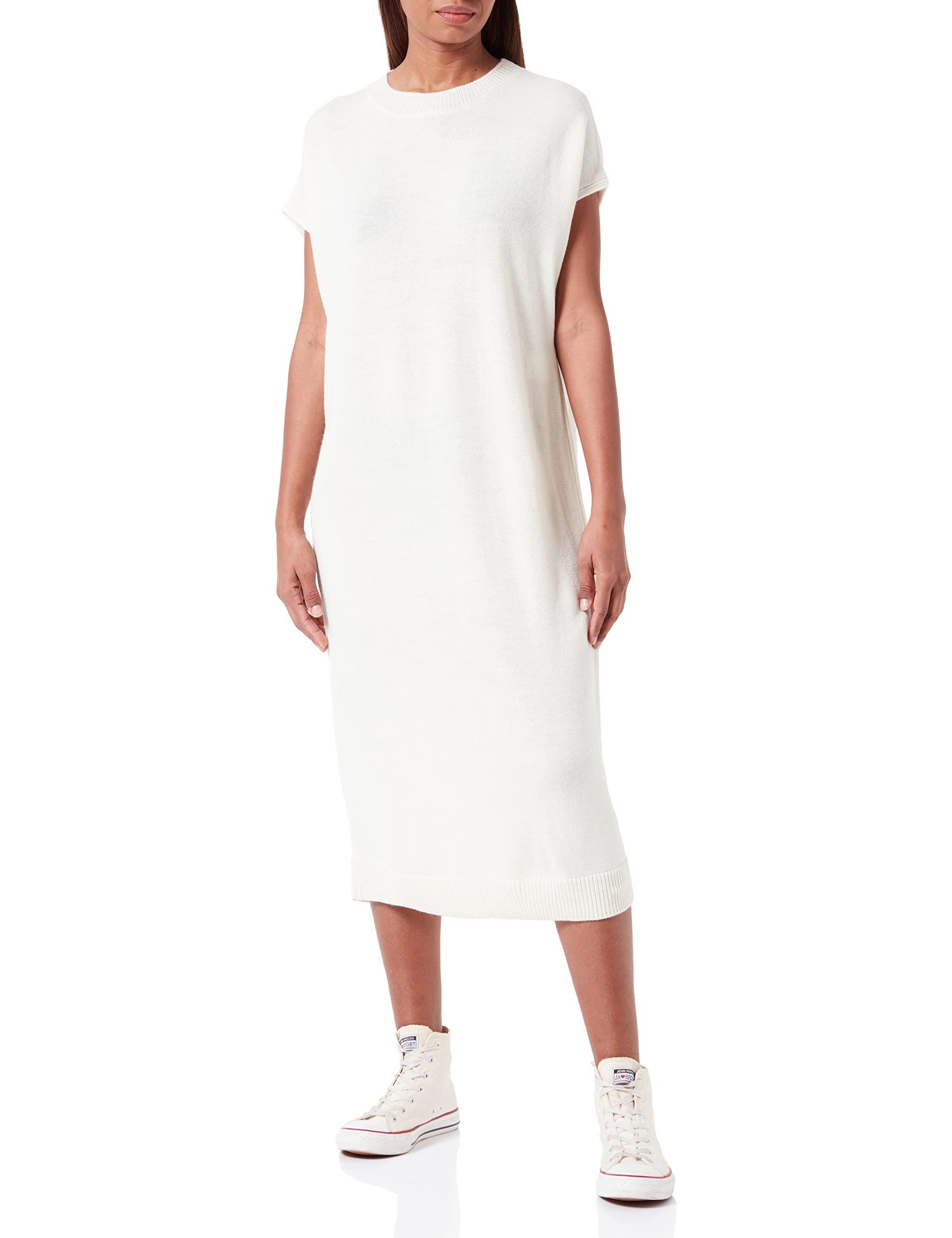 Vestito 107NDV00K Donna di Benetton in Bianco | Lyst
